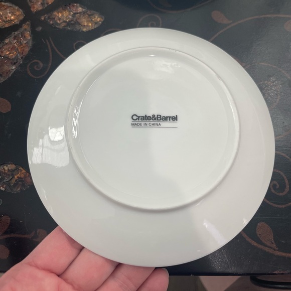 Crate&Barrel small plates - Picture 6 of 6